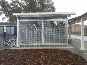 Bike Cage for Bus Interchange